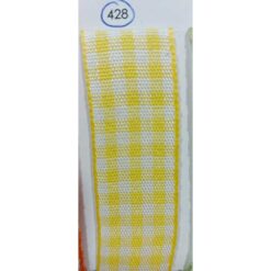 NASTRO QUADRO GIALLO H.15 MM