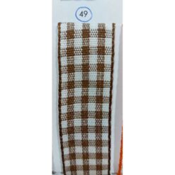 NASTRO QUADRO MARRONE H.15 MM