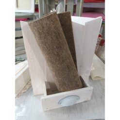 FELTRO MODELLABILE NOCE 2MM 30 X 30