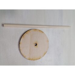 BASE E BASTONE IN LEGNO