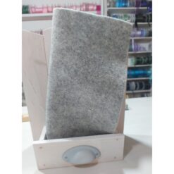 FELTRO MODELLABILE GRIGIO PERLA 2MM 30 X 30