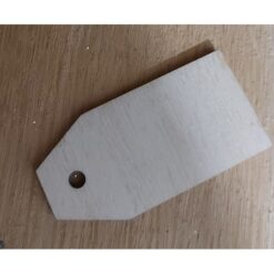 TAG LEGNO 6X3 CM.
