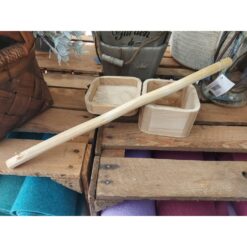 BASTONE LEGNO 40CM.