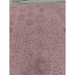 FIORI ECO PELLE NAPPA ROSA 24X23 CM