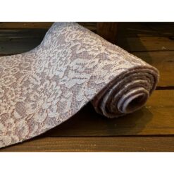 FELTRO CON PIZZO GLITTER SPRITZ ROSA 30X65CM
