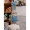 FIOCCO NASCITA ORSO STELLOSO AZZURRO KIT