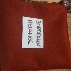 PANNOLENCI BORDEAUX MELANGE 1MT X90CM
