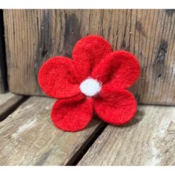 FIORE CINQUE PETALI ROSSO