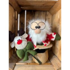 BABBO NATALE NEL CILINDRO CARTAMODELLO - immagine 3