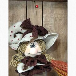 BEFANA ENDORA SU CUBO CARTAMODELLO