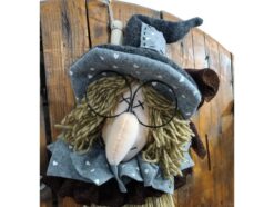 BEFANA BUFFA SENZA SCOPA CARTAMODELLO