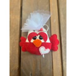 GUFETTO PORTACHIAVI ROSSO (NUM.5) KIT