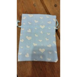 SACCHETTO AZZURRO PER CONFETTI