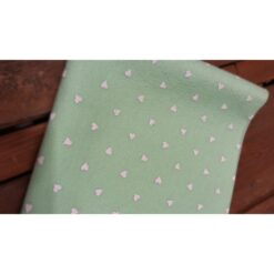 PANNOLENCI TIFFANY DECORATO CUORI BIANCHI 45X45CM