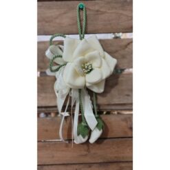 DECORO FIORITO BOMBONIERA PANNA KIT