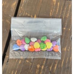 PERLINE CUORI COLORI MISTI 1CONFEZIONE (20PZ)