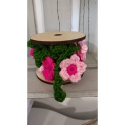 FIORI UNCINETTO ROSA 2,40MT