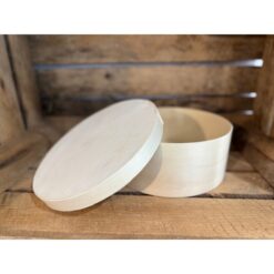 SCATOLA IN LEGNO DIAM. 20CM