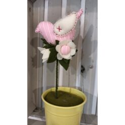 UN CIP DI PANNOLENCI ROSA CHIARO KIT