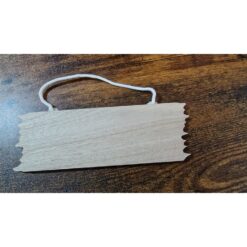 INSEGNA LEGNO 5X15CM