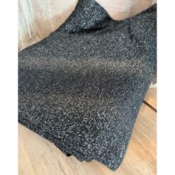 TESSUTO BRILLINO NERO 30X150CM