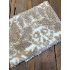LANA COTTA DECORATA DAMASCATA NEUTRA 50X150 CM (PORTAPANETTONE)