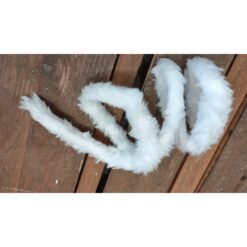 BORDO PELLICCIA ANIMATO BIANCO 1MT