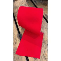 NASTRO LANA ROSSO H.10CM