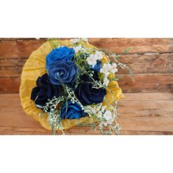 MAZZO DI ROSE BLU KIT