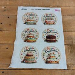 PANNELLO BUON COMPLEANNO 20X30CM