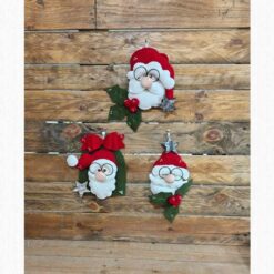PACCHETTO FELTRO TRE BABBI PER NATALE