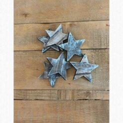 STELLE IN LEGNO 5X5CM (NUM.6PZ)