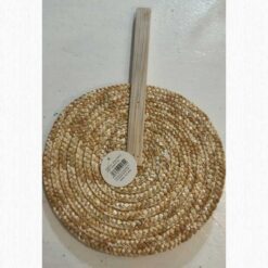 VENTAGLIO CON MANICO LEGNO DIAM. 25CM