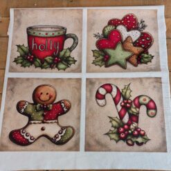 PANNELLO PRESINE DI NATALE DECORI 40X50CM